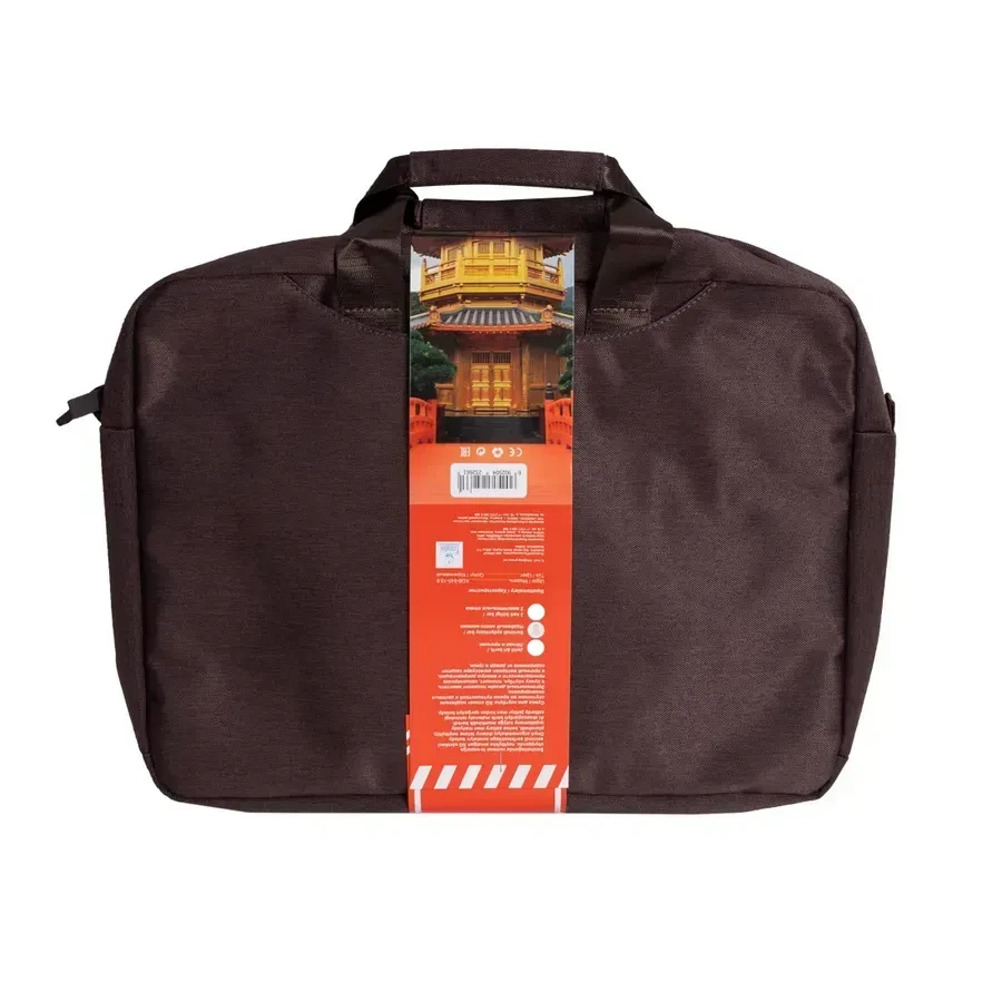 Сумка для ноутбука XG Hong Kong, 15.6", коричневая — 2