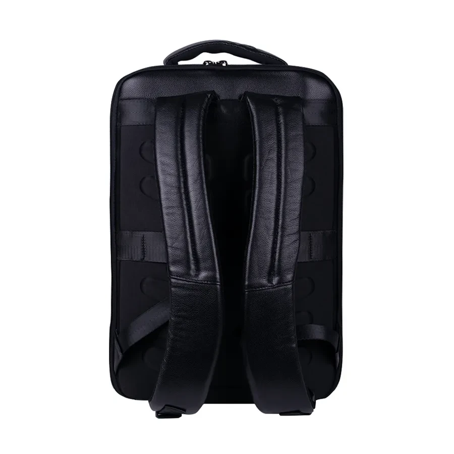 Рюкзак Deluxe Emerald Path A-1123, кожа, чёрный