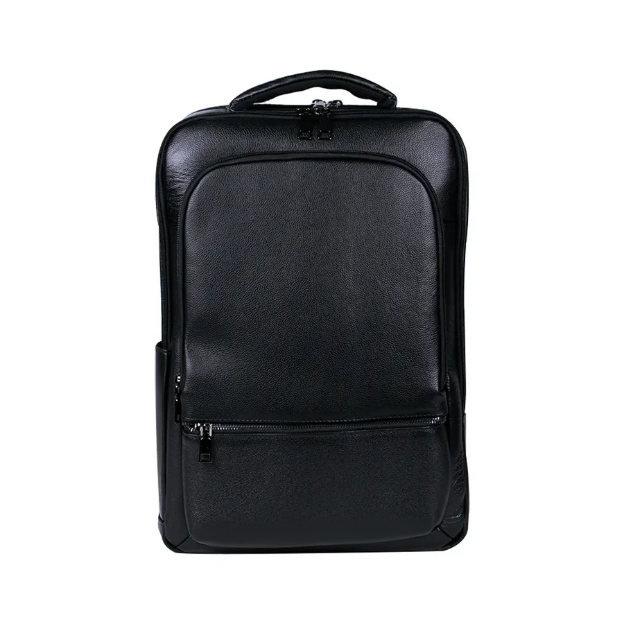 Рюкзак Deluxe Emerald Path A-1123, кожа, чёрный — 3