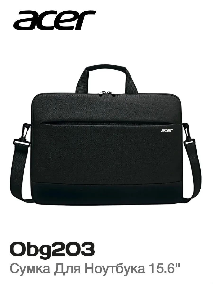 Сумка для ноутбука Acer LS OBG203, 15.6", чёрная