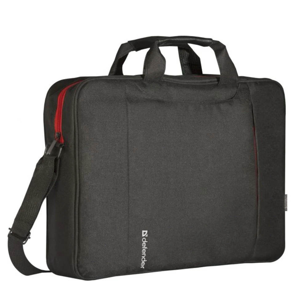 Сумка для ноутбука 15.6" Defender Geek, Black, Полиэстер