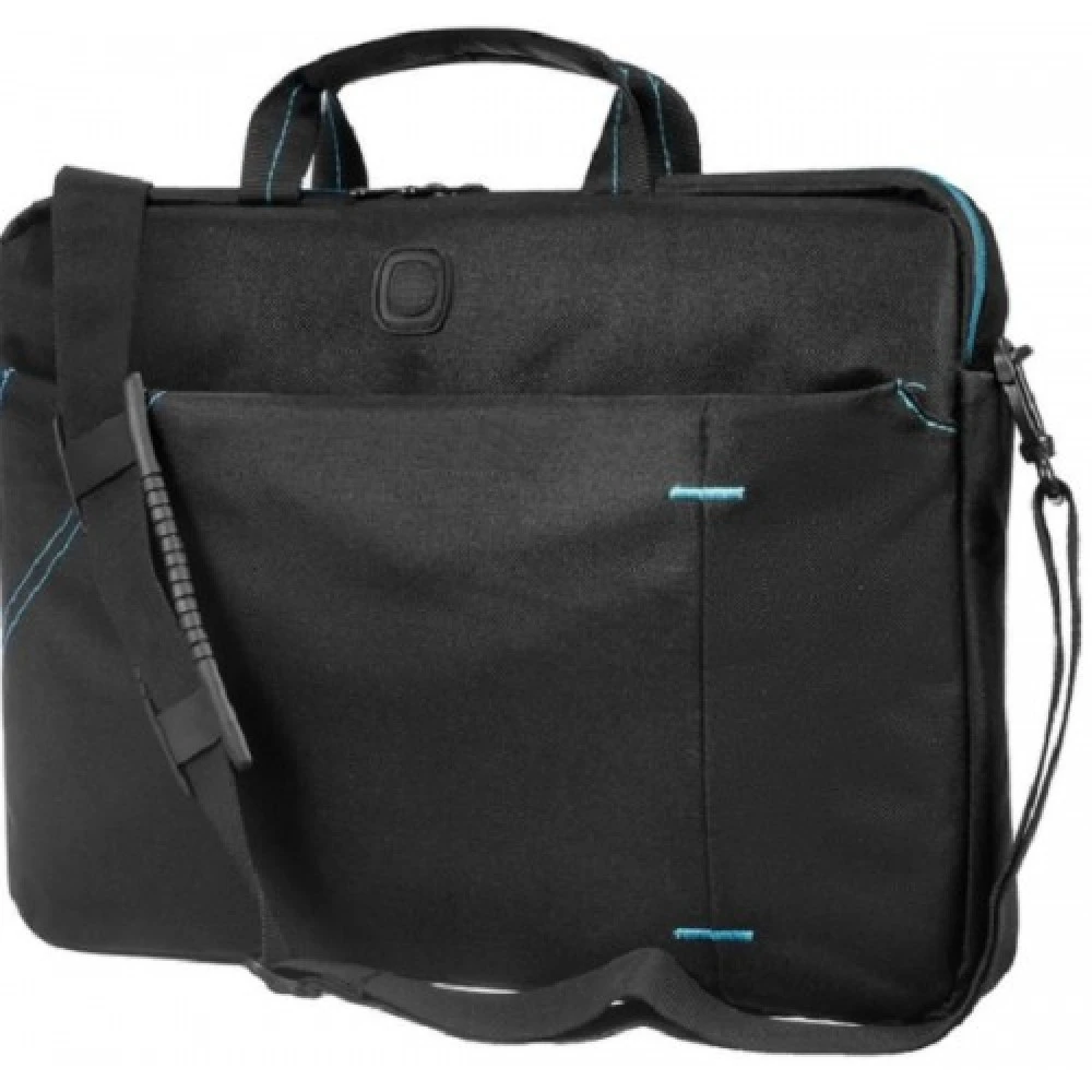 Сумка для ноутбука Continent CC-125 GB, 15.6", Black-Blue
