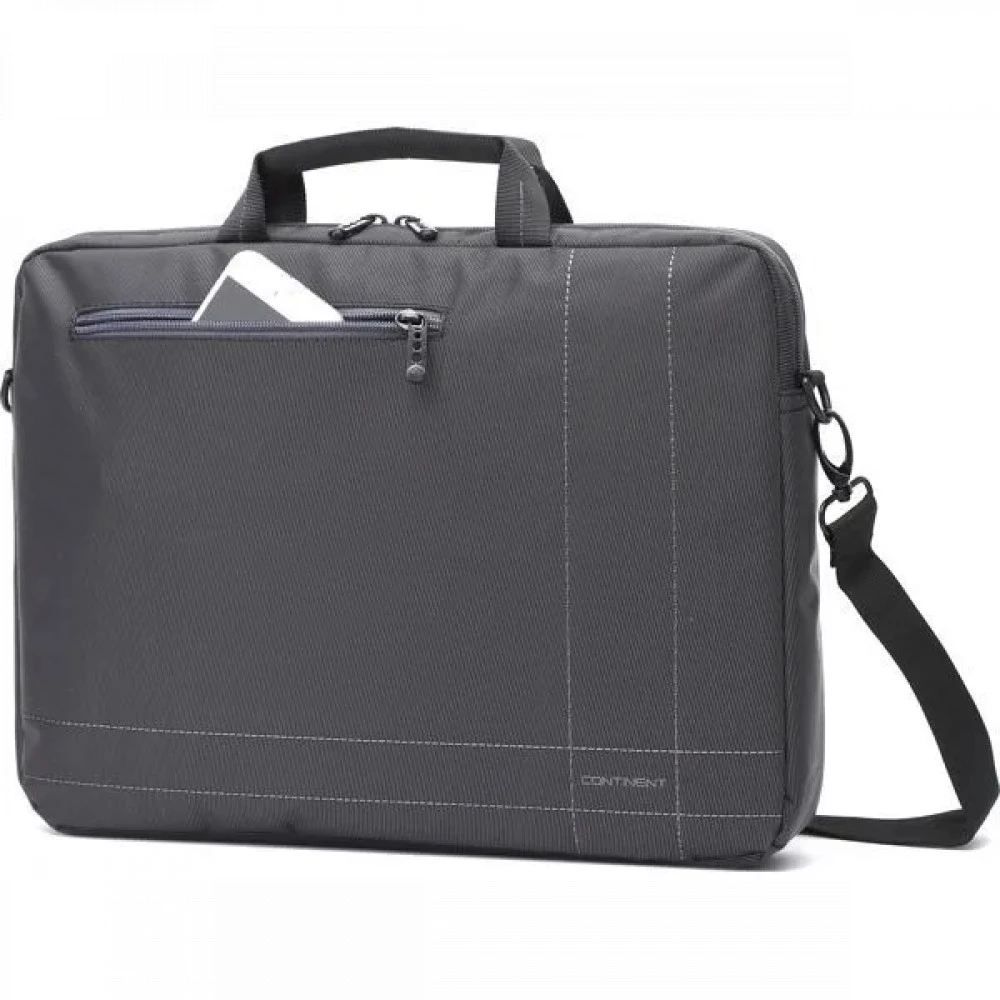 Сумка для ноутбука Continent CC-201GA, 15.6", Black-Grey — 3