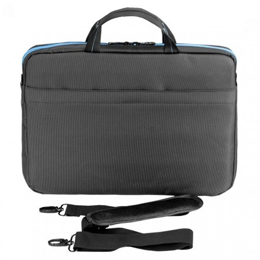 Сумка для ноутбука Continent CC-205GB, 15.6", Black-Blue — 3