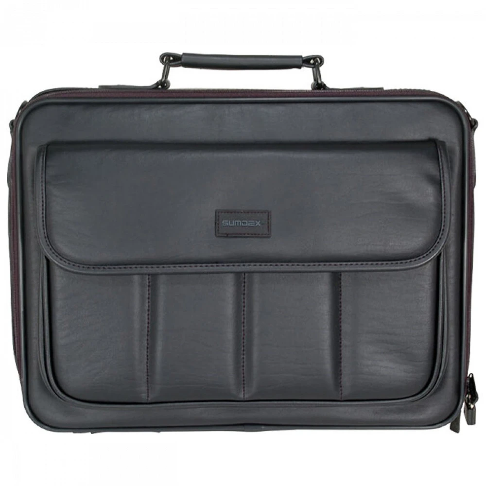 Сумка для ноутбука Sumdex Notebrief CKN-002, 15.6", Black — 3