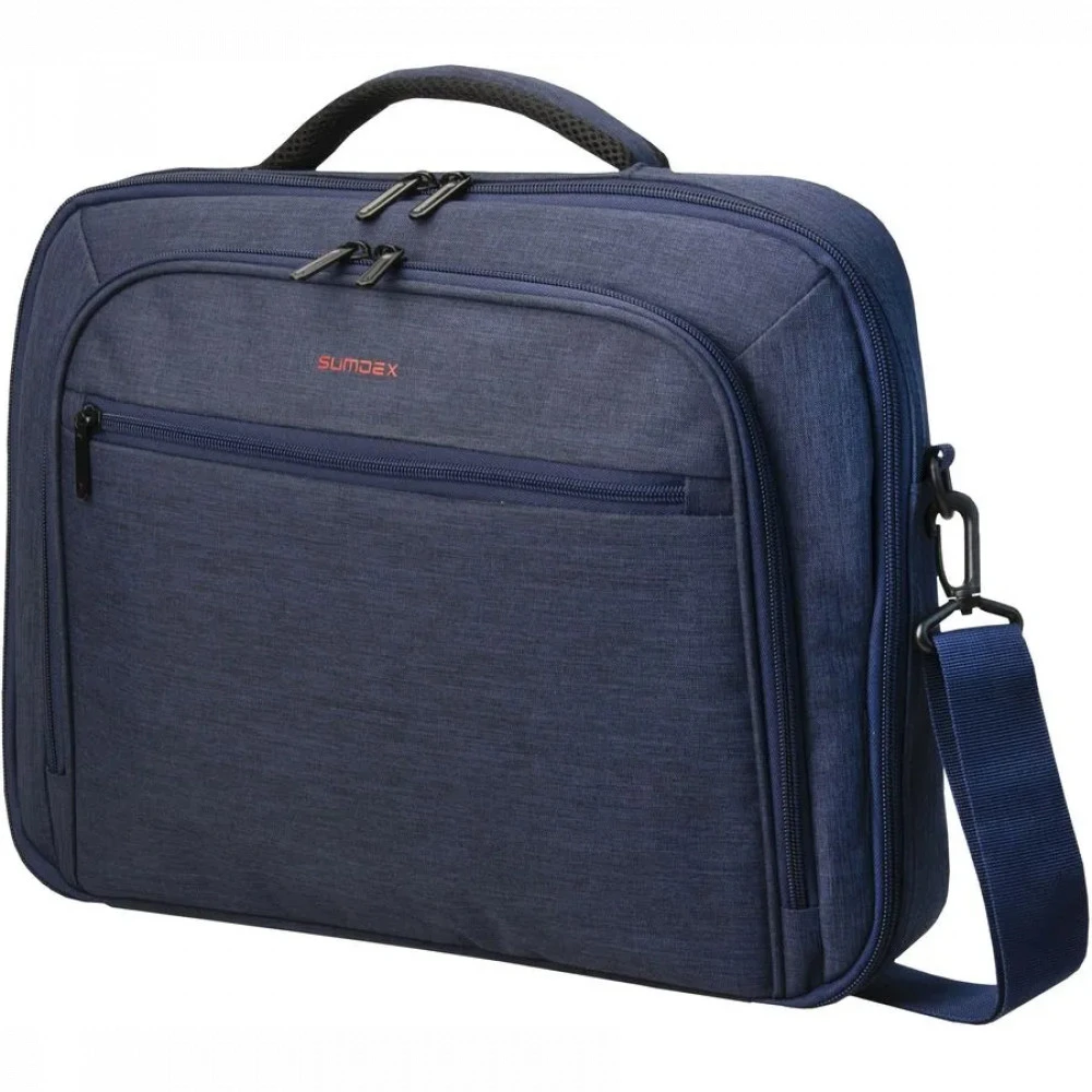 Сумка для ноутбука Sumdex PON-351BU, 15.6", Blue — 3