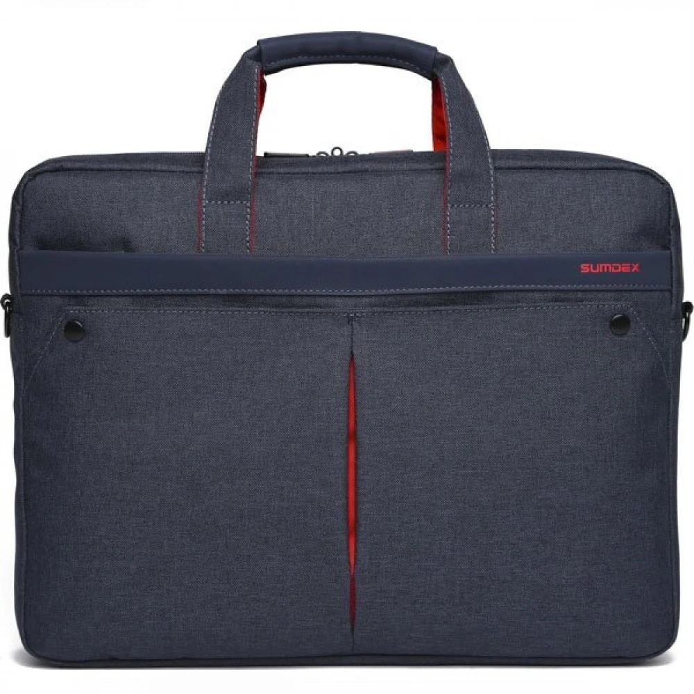 Сумка для ноутбука Sumdex PON-202NV, 15.6", Blue-Red — 2