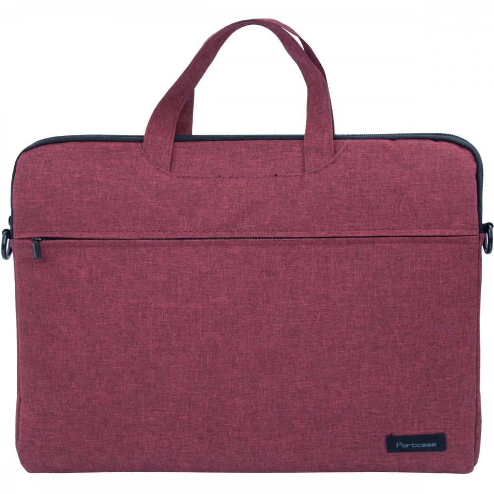 Сумка для ноутбука Portcase KCB-165, 15.6", Bordo — 2