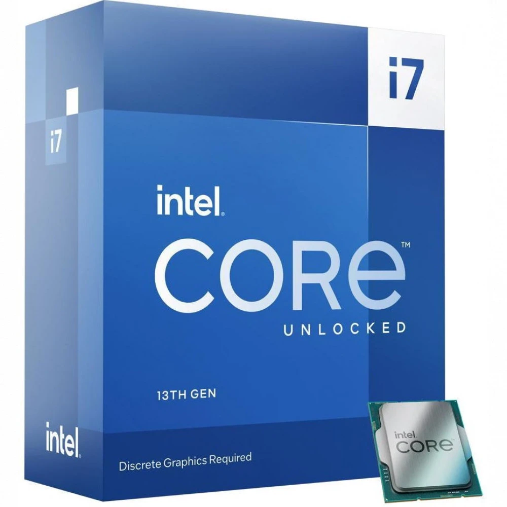 Процессор Intel Core i7-13700KF, 16 ядер, 3.4 ГГц, S1700, 253W — 4