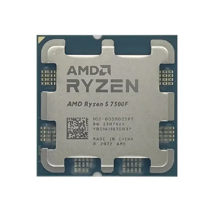 Процессор AMD Ryzen 5 7500F, 6 ядер, 3.7-5.0 ГГц, AM5 — 3