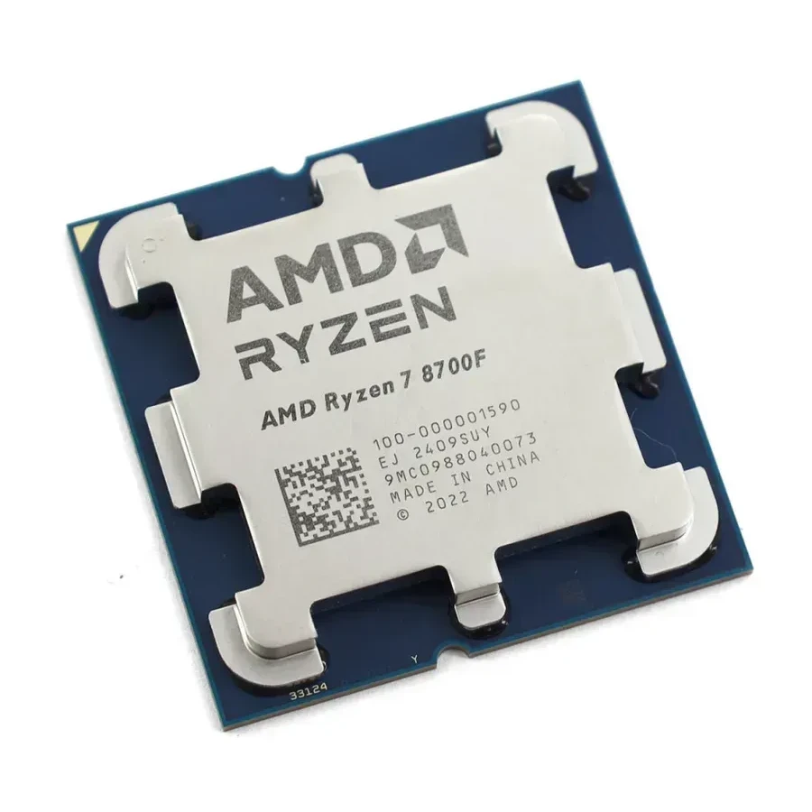 Процессор AMD Ryzen 7 8700F, 8 ядер, 4.1GHz, AM5, 65W