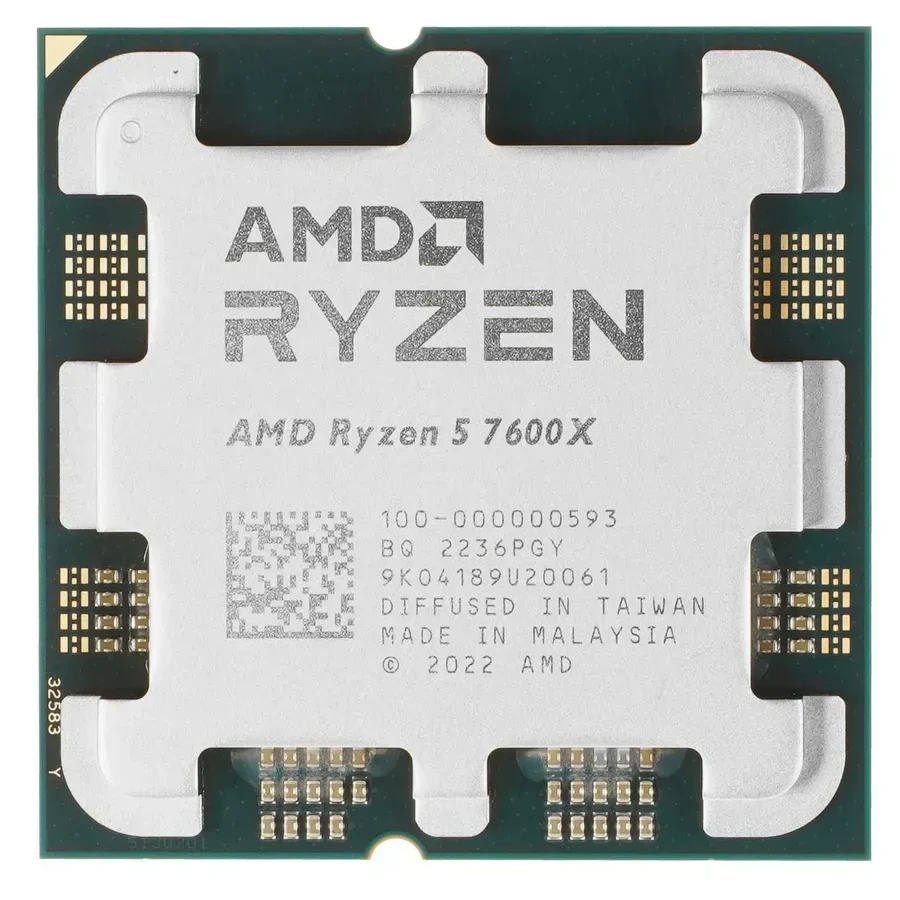 Процессор AMD Ryzen 5 7600X, 6 ядер, AM5 — 2
