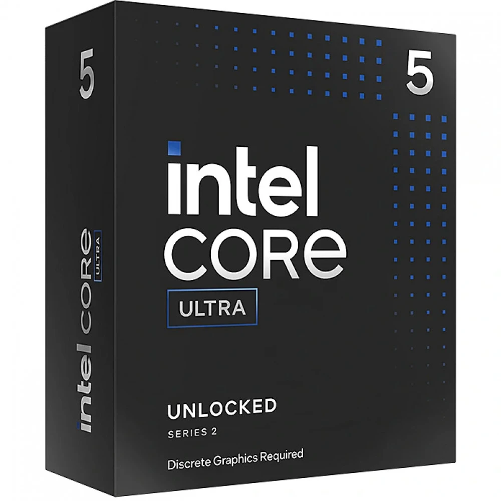 Процессор Intel Core Ultra 5 245KF, LGA1851, 14 ядер/14 потоков, 4.2-5.2 ГГц, 125 Вт, без встроенной графики