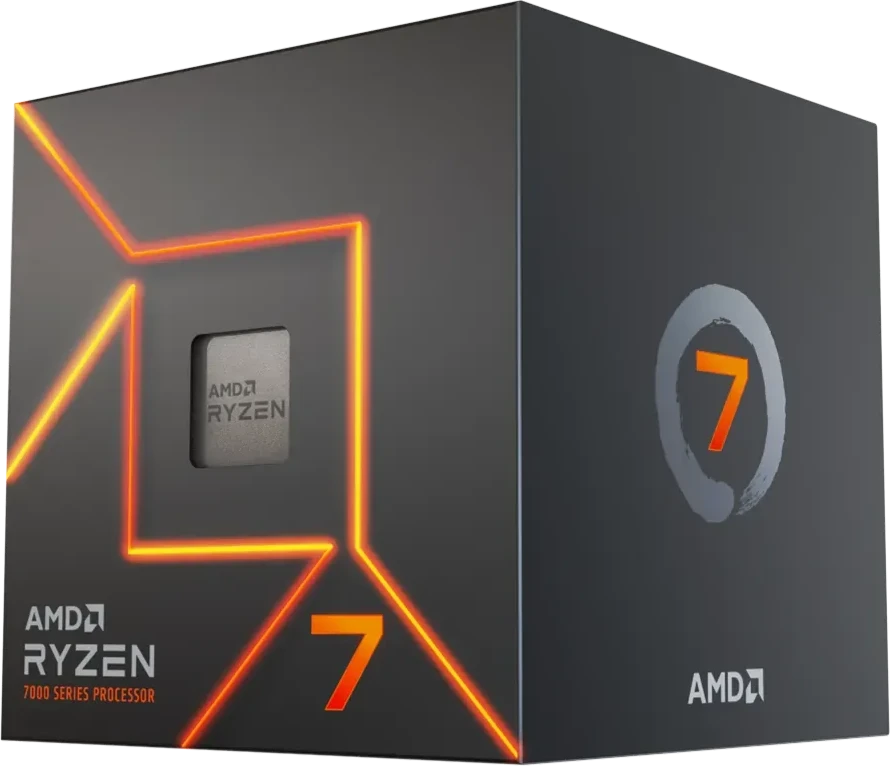 Процессор AMD Ryzen 7 7700, 8 ядер, до 5.3 ГГц, AM5 — 4