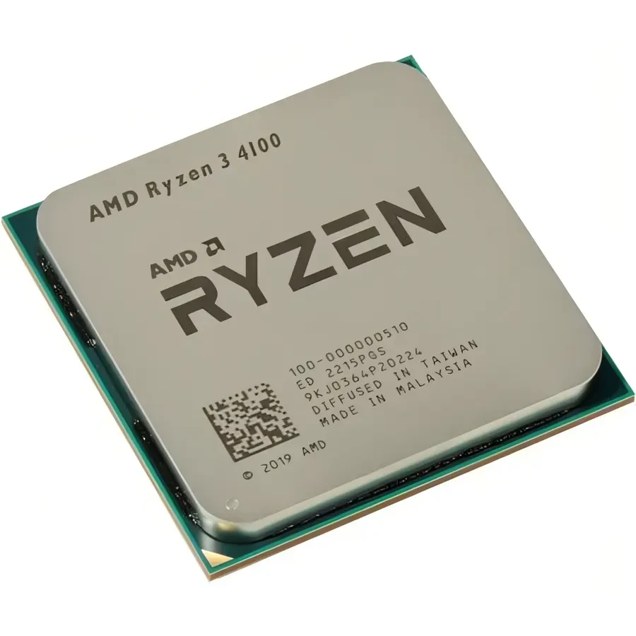 Процессор AMD Ryzen 3 4100, 4 ядра, до 4.0 ГГц, AM4 — 3