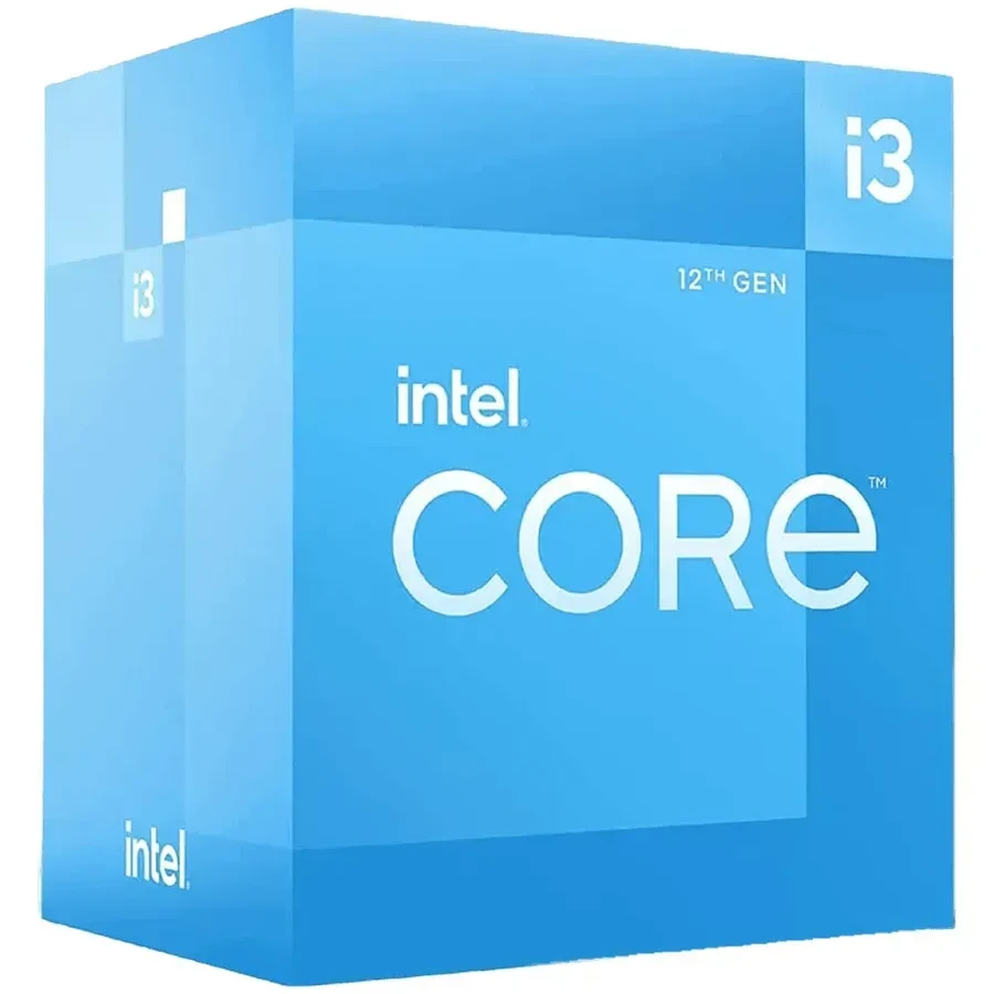 Процессор Intel Core i3-13100F, 4 ядра, 3.4 ГГц, S1700, 89W