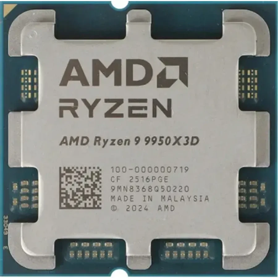 Процессор AMD Ryzen 9 9950X3D, AM5, 16C/32T, 5.7ГГц — 2