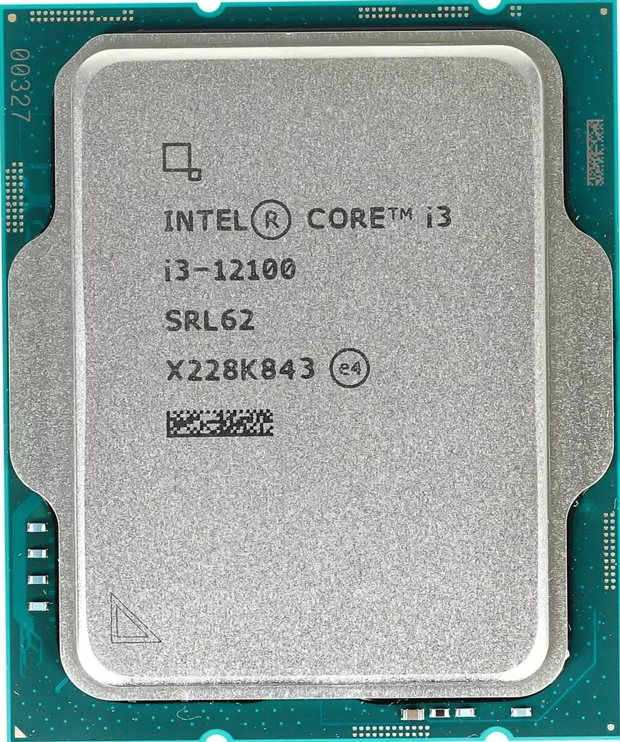 Процессор Intel Core i3-12100, LGA1700