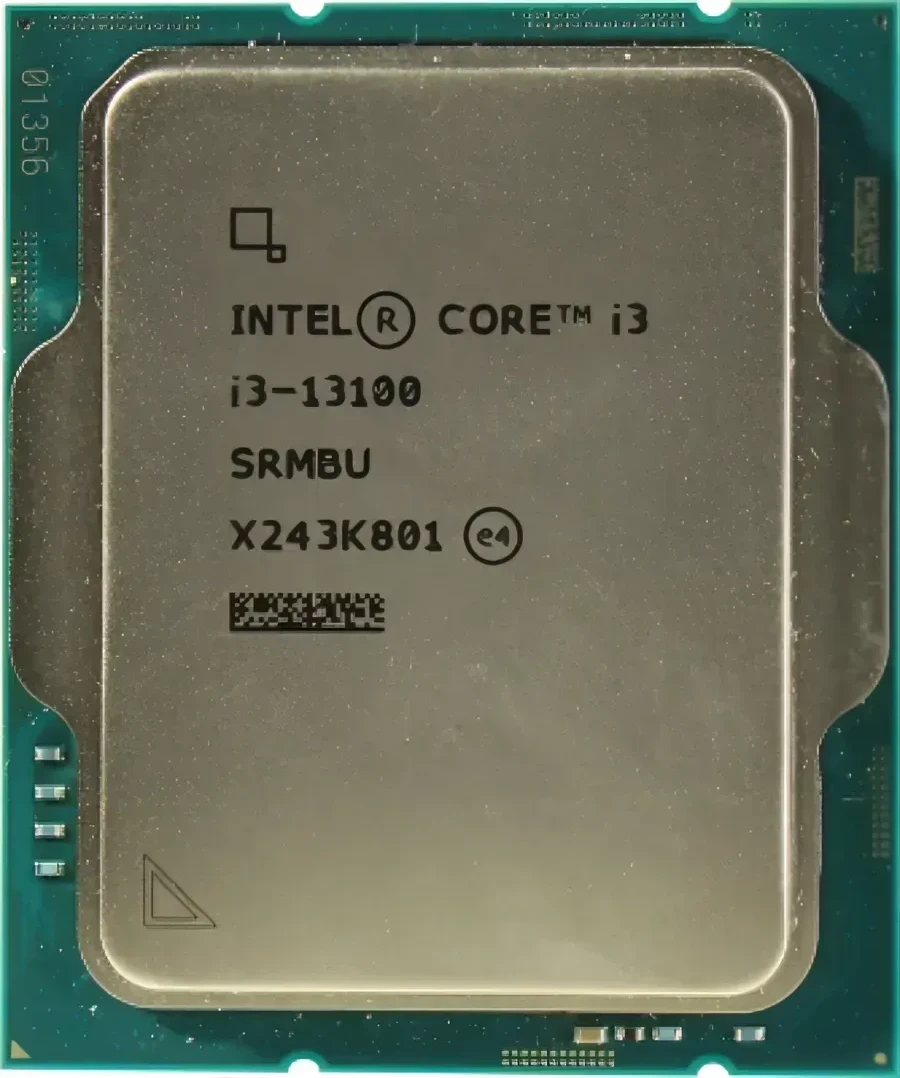 Процессор Intel Core i3-13100, 3.4GHz, 4C/8T, S1700 — 4