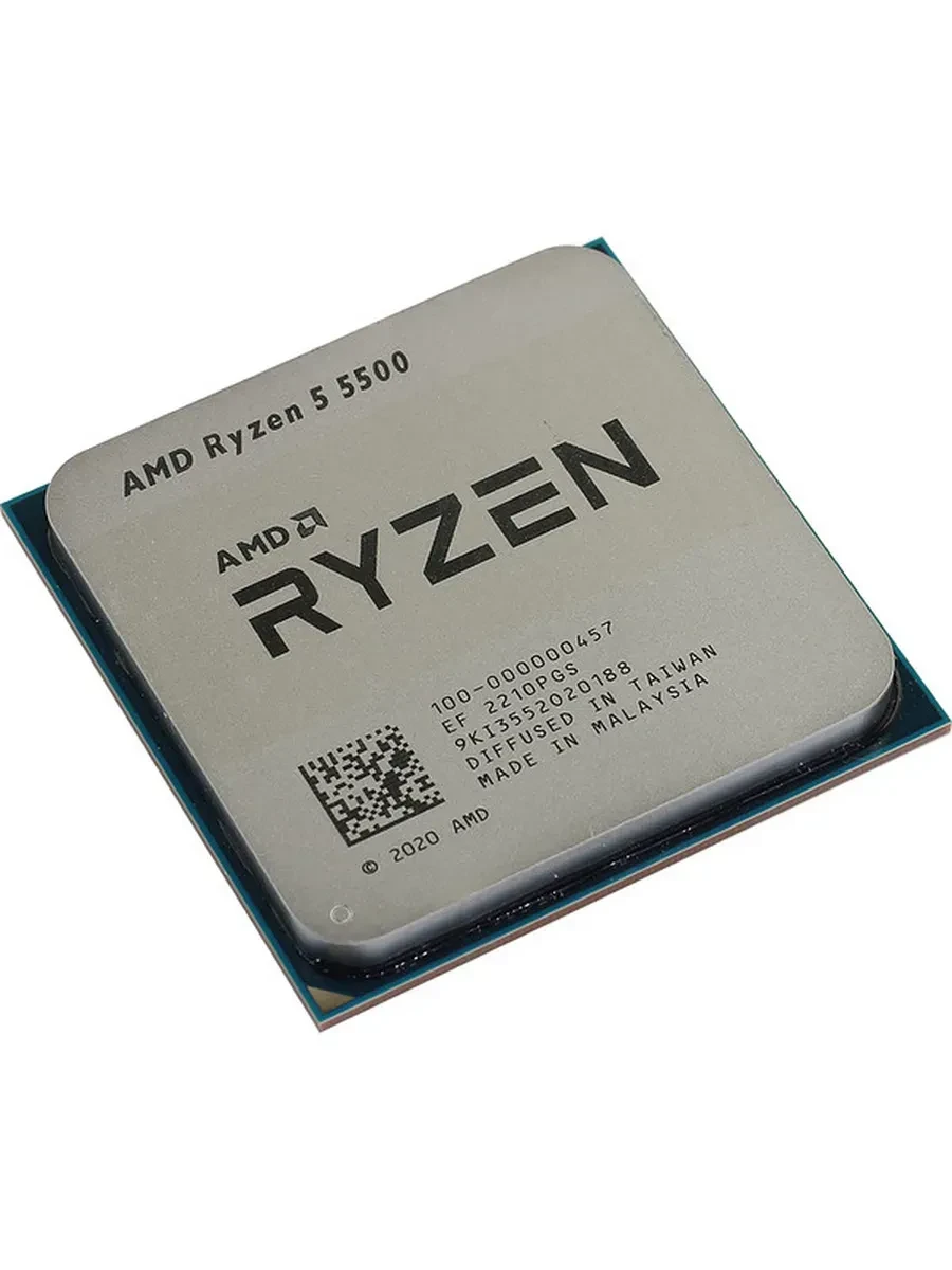 Процессор AMD Ryzen 5 5500, 6 ядер, 3.6/4.2 ГГц, AM4 — 2
