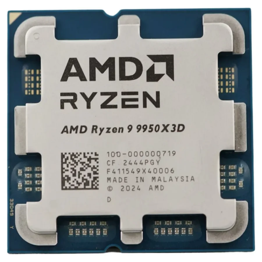 Процессор AMD Ryzen 9 9950X3D, AM5, 16C/32T, 5.7ГГц — 3