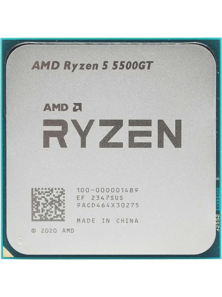 Процессор AMD Ryzen 5 5500GT, 6 ядер, 3.6/4.4 ГГц, AM4
