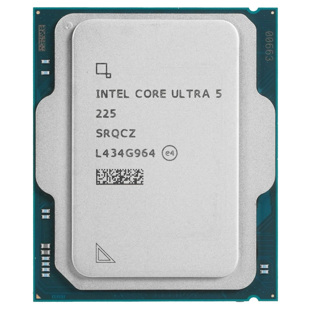 Процессор Intel Ultra 5 225, 4.9GHz, LGA1851, TDP 50W — 2