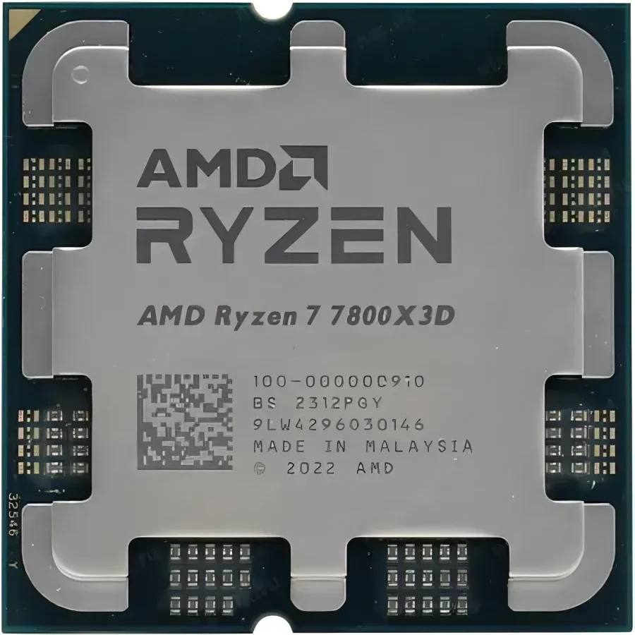Процессор AMD Ryzen 7 7800X3D, 4.2GHz, 8C/16T, AM5