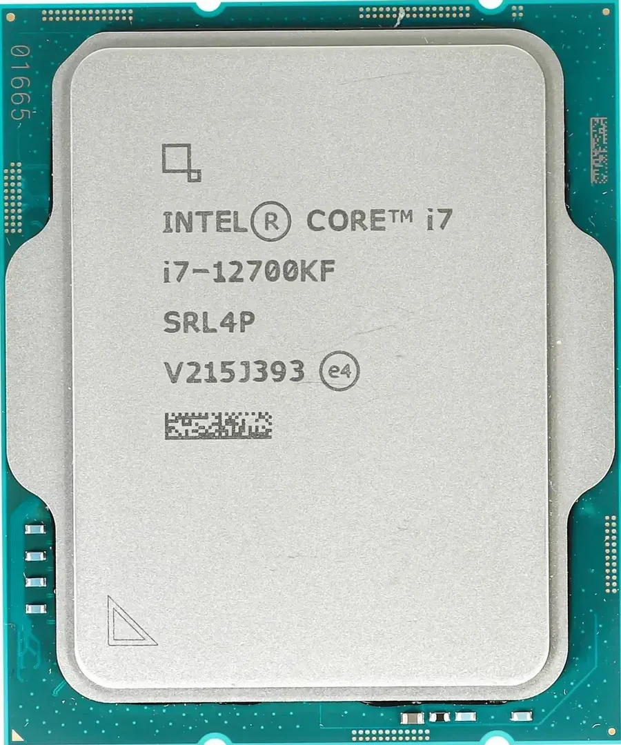 Процессор Intel Core i7-12700KF, 3.6GHz, 12C/20T, 190W, S1700 — 2