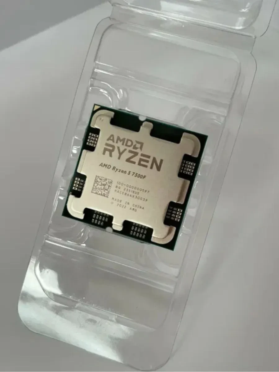 Процессор AMD Ryzen 5 7500F, 6 ядер, 3.7-5.0 ГГц, AM5 — 5