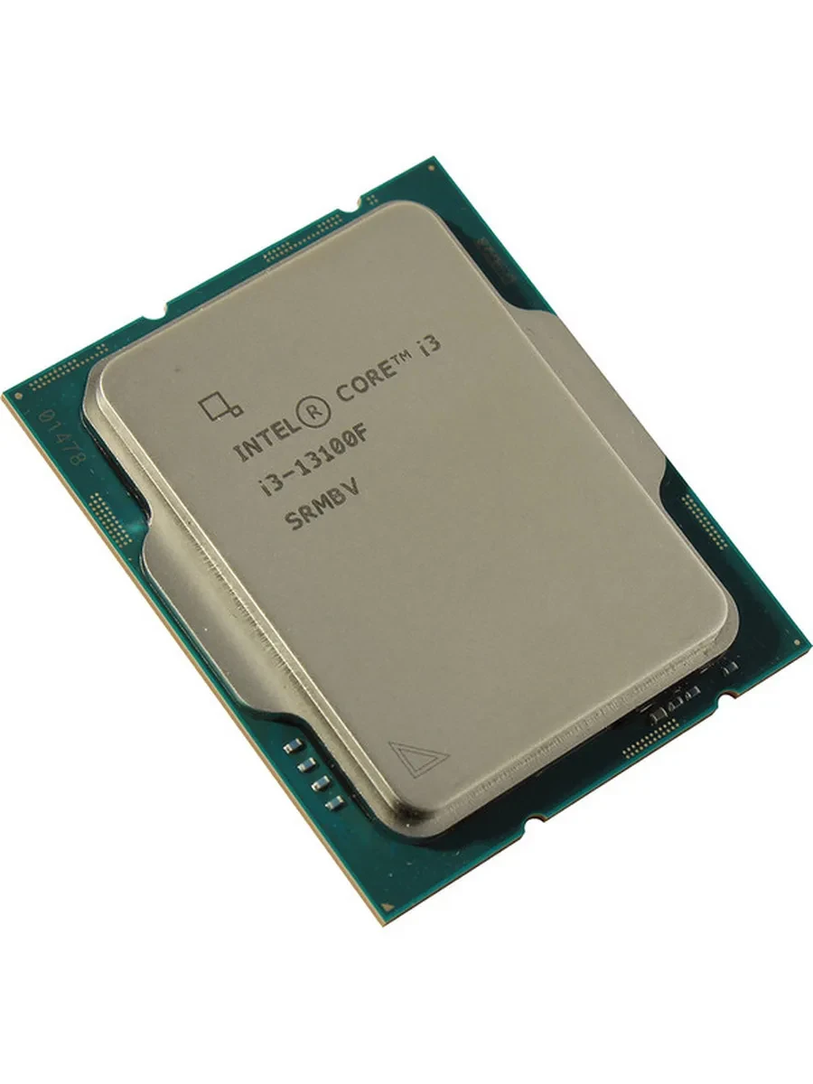 Процессор Intel Core i3-13100F, 4 ядра, 3.4 ГГц, S1700, 89W — 5
