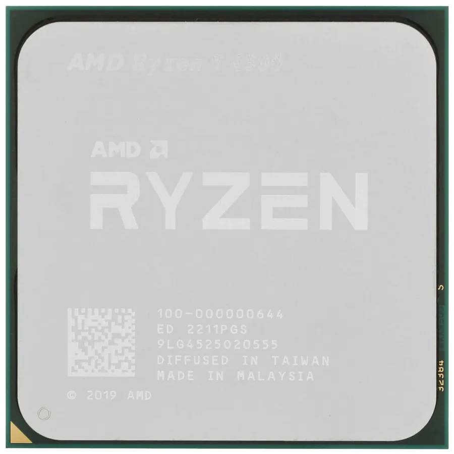 Процессор AMD Ryzen 5 4500, 6 ядер, 3.6ГГц, AM4, 65W