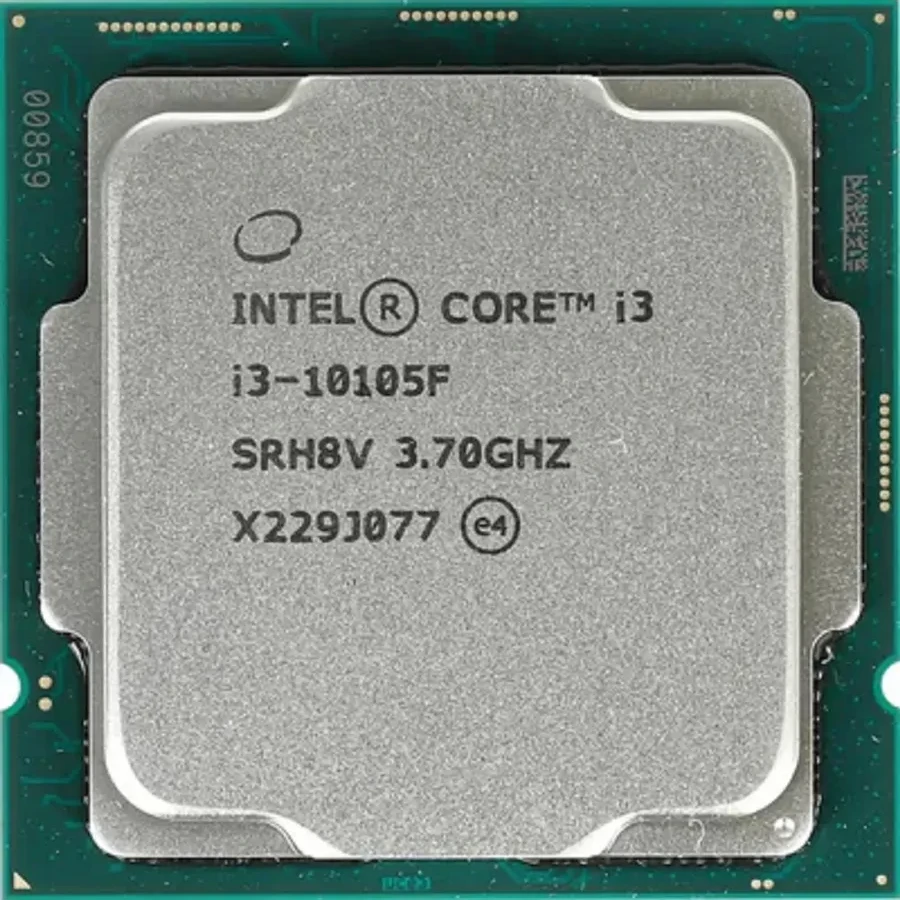Процессор Intel Core i3-10105F, 4ядра, 3.7GHz — 2