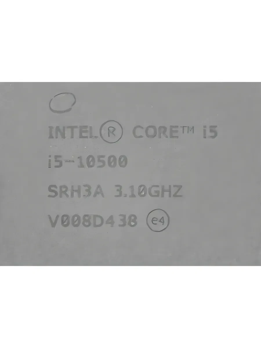 Процессор Intel Core i5-10500 Comet Lake (3100MHz, LGA1200, L3 12Mb), oem — 5