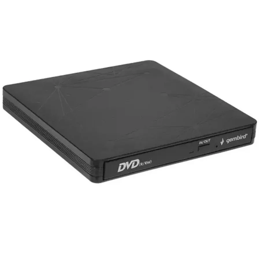 DVD привод внешний Gembird DVD-USB-03C, чёрный