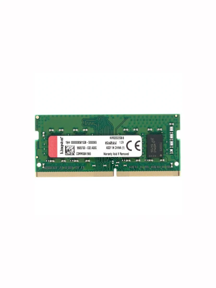 Оперативная память Kingston, 8GB DDR4 3200MHz SODIMM