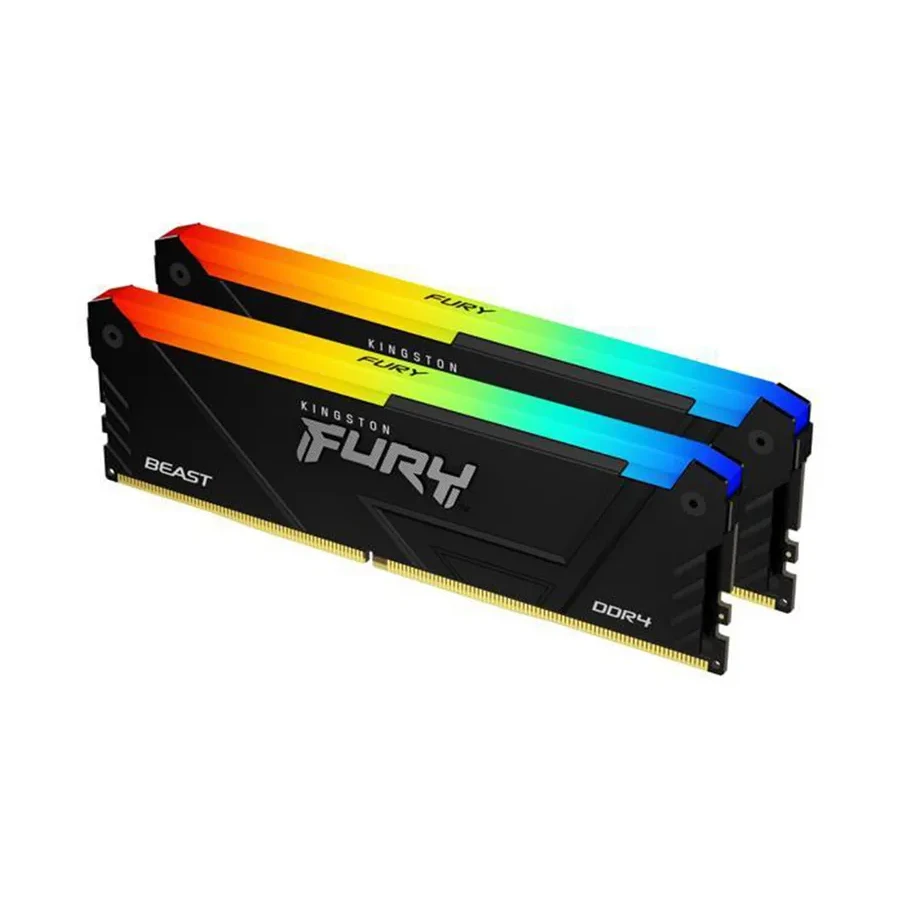 ОЗУ Kingston Fury Beast RGB 32GB (2x16GB) DDR4 3200MHz CL16