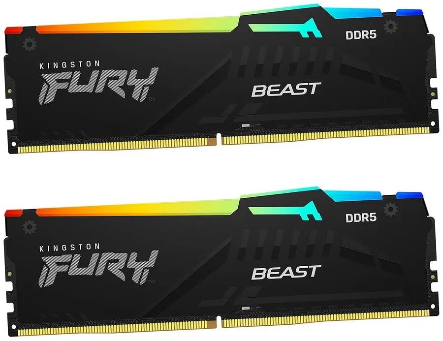 Оперативная память Kingston FURY Beast RGB EXPO, 64GB DDR5