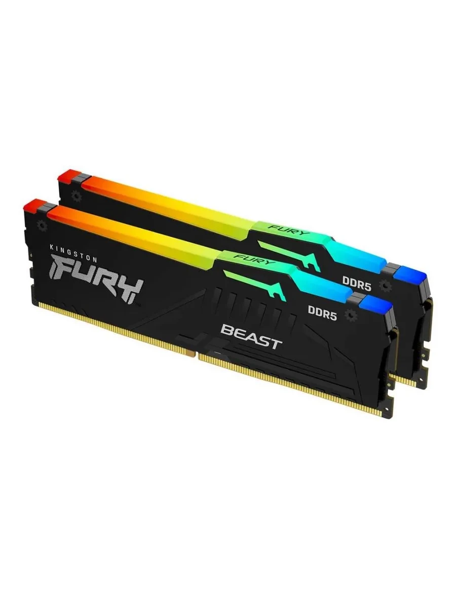 Оперативная память Kingston FURY Beast RGB EXPO, 64GB DDR5 — 2