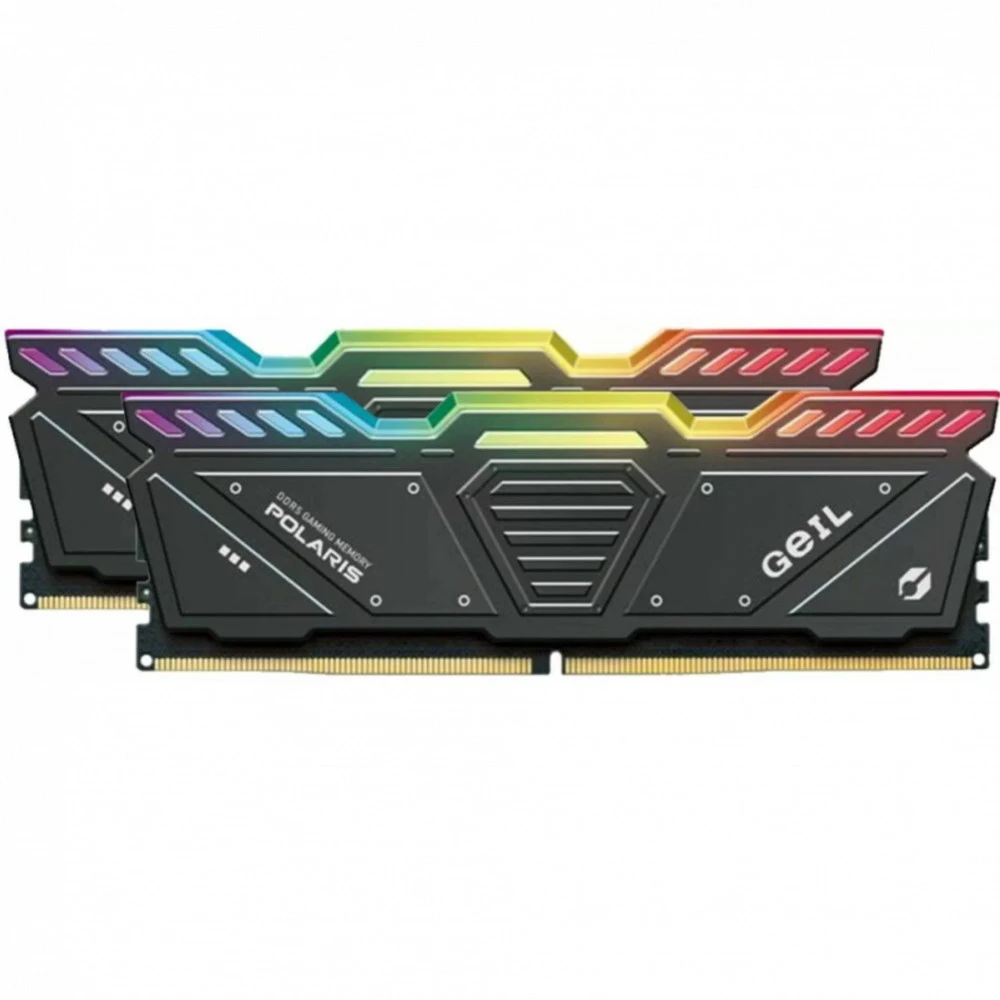 ОЗУ GEIL POLARIS RGB 32GB (2x16GB) 5600MHz DDR5, RGB, Titanium Gray — 2