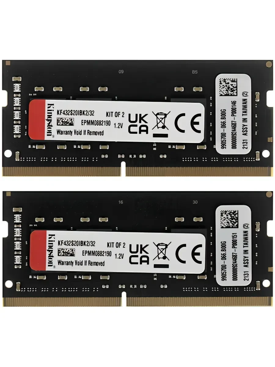 ОЗУ Kingston FURY Impact DDR4 32GB 3200MHz 2x16GB — 3