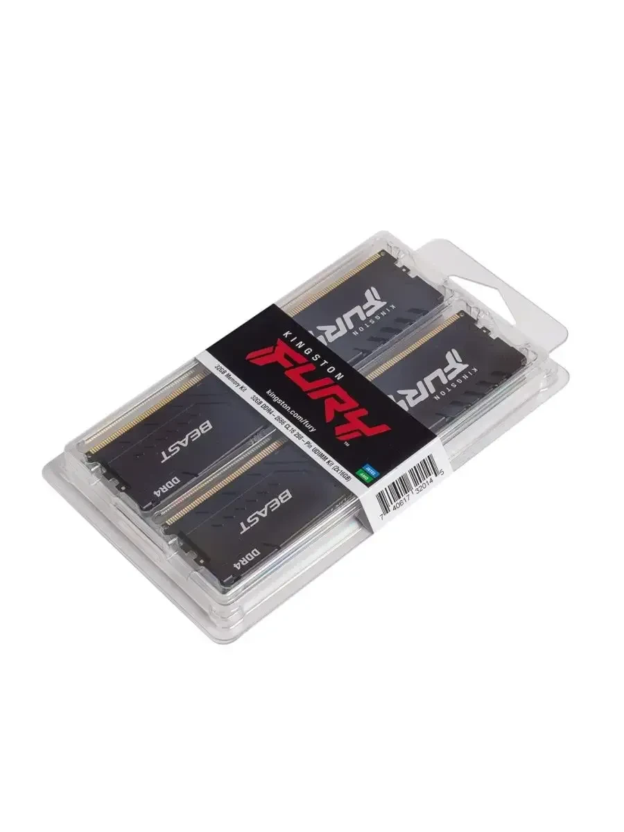 ОЗУ Kingston FURY Beast DDR4 16GB 2x8GB 3200MHz — 4