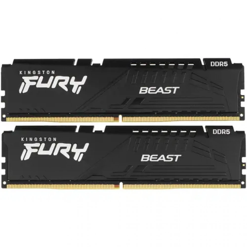 ОЗУ Kingston FURY Beast Black DDR5 64GB 2x32GB 5600MHz — 3