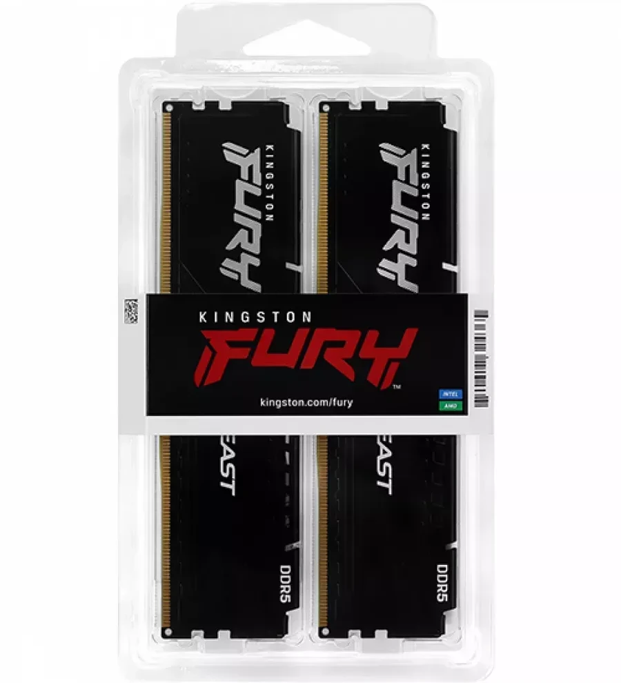 ОЗУ Kingston FURY Beast DDR5 32GB 2x16GB 5600MHz — 4