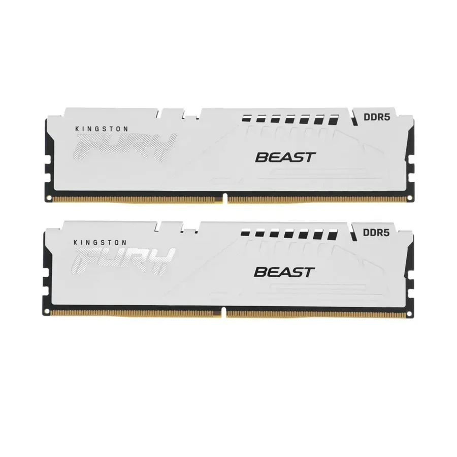 ОЗУ Kingston Fury Beast White, 32GB (2x16), DDR5-6000 — 3