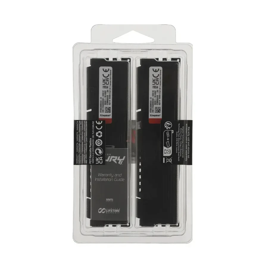 ОЗУ 32GB (2x16GB) Kingston Fury Beast DDR5 6000MHz — 5