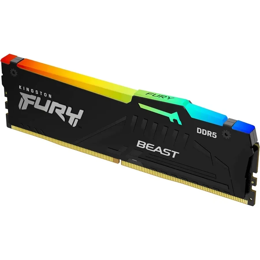 ОЗУ Kingston FURY Beast RGB, 8GB DDR5 5600MHz CL40
