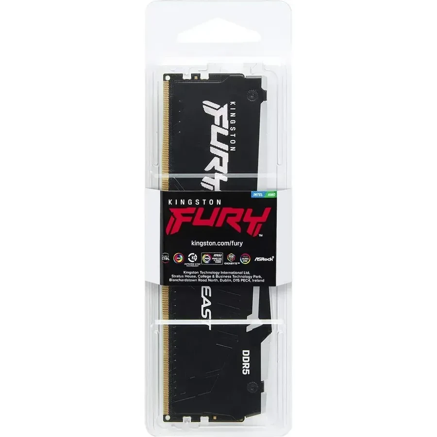 ОЗУ Kingston FURY Beast RGB, 8GB DDR5 5600MHz CL40 — 3