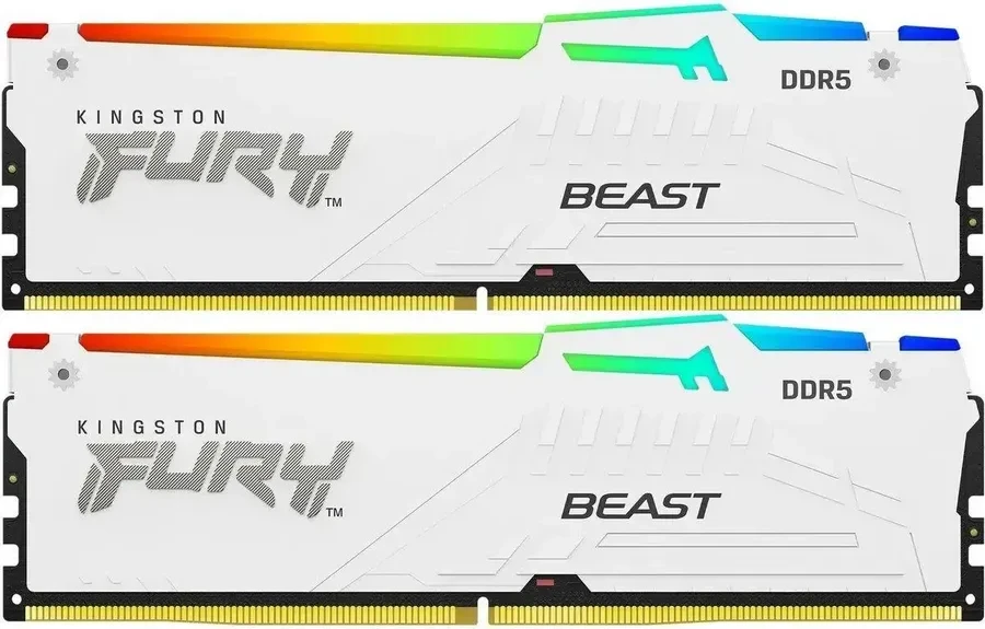 ОЗУ Kingston FURY Beast RGB, 32GB (2x16GB) DDR5 6000MHz