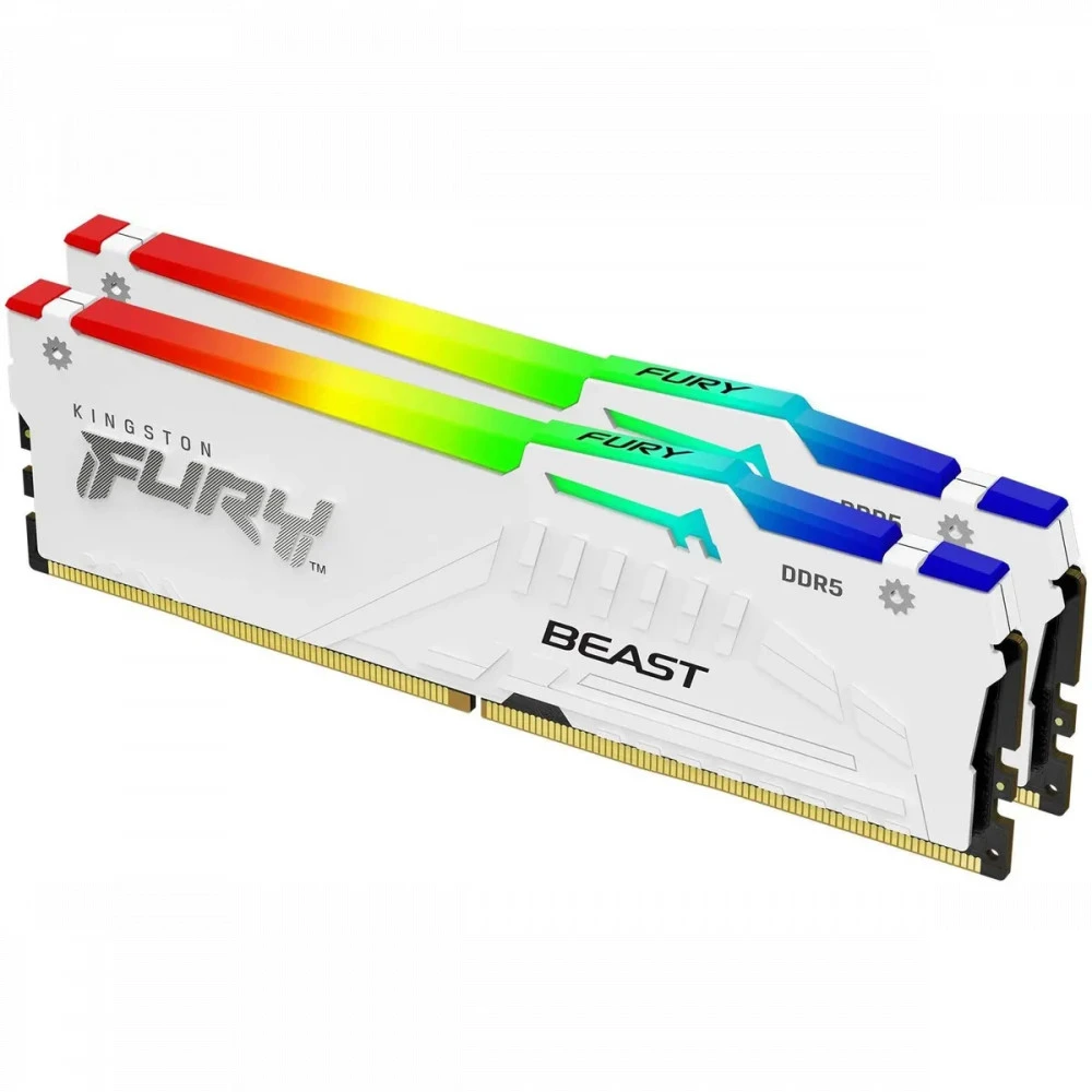 ОЗУ Kingston FURY Beast RGB, 32GB (2x16GB) DDR5 6000MHz — 5